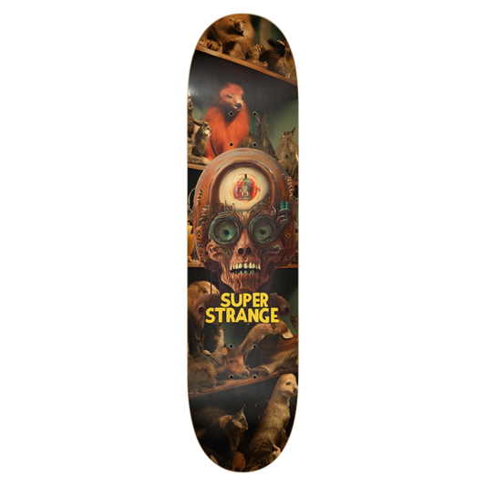 The Super Strange 7.75" 2nd Edition deck on a transparent background