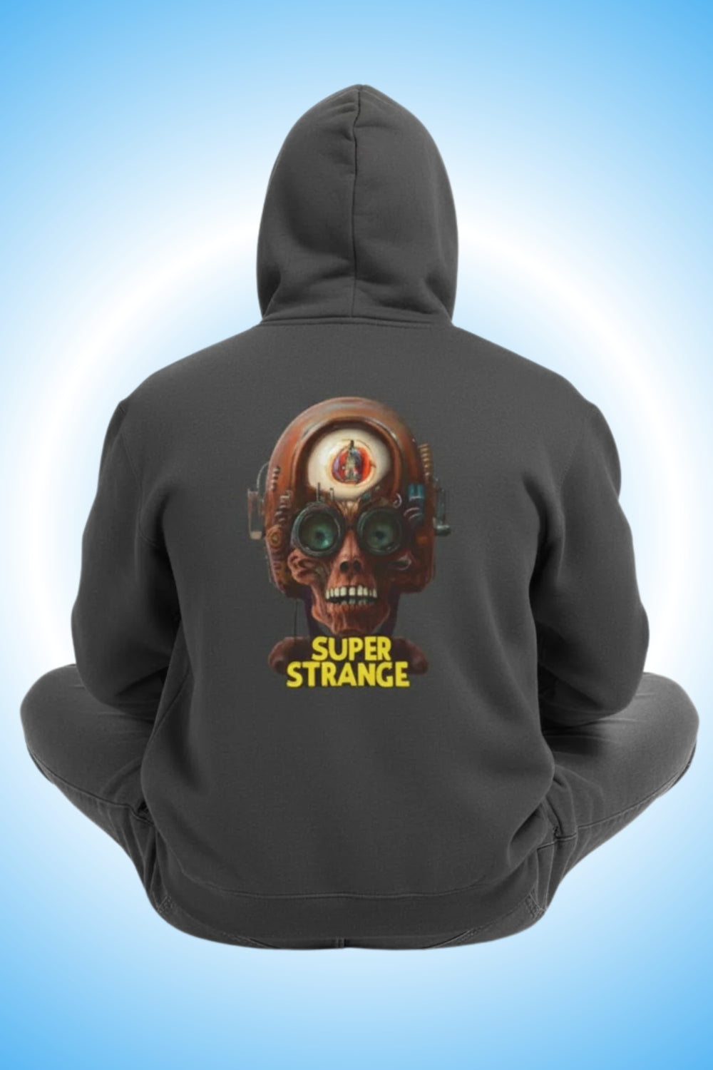 Super Strange Full Zip Hooded Jacket Paddle Frogs™ skateboarder hoodie