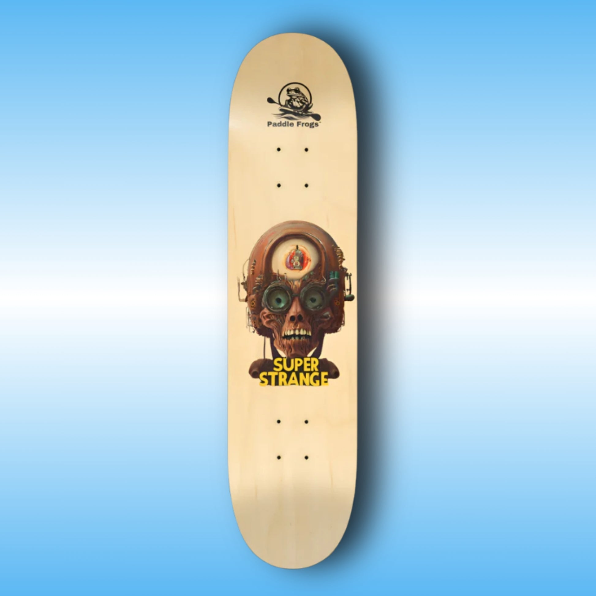 Super Strange | Paddle Frogs | Professional 7 layer skateboard deck