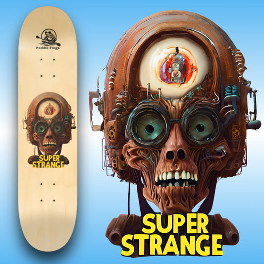 Super Strange | Paddle Frogs | skateboard deck