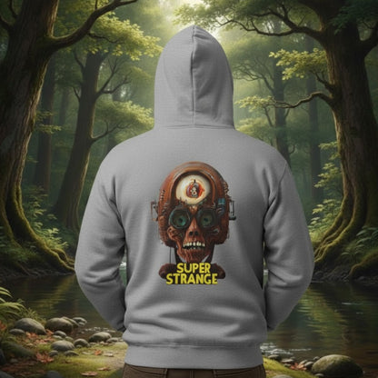 Super Strange zip up coat | Paddle Frogs™ sport grey Skater outdoor gear