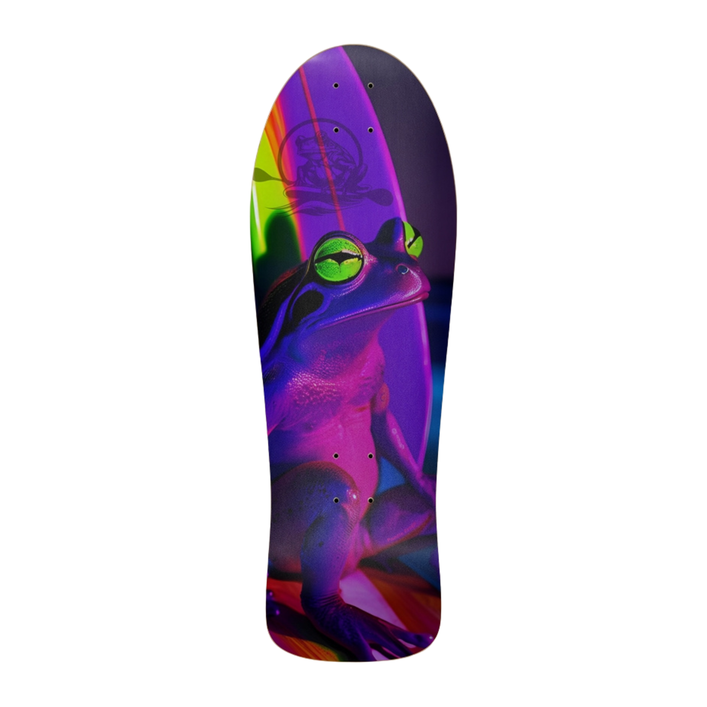 Surf Life | Old-School Skateboard Deck | Paddle Frogs™