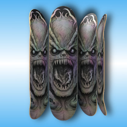 The Beast - Paddle Frogs - skateboard deck