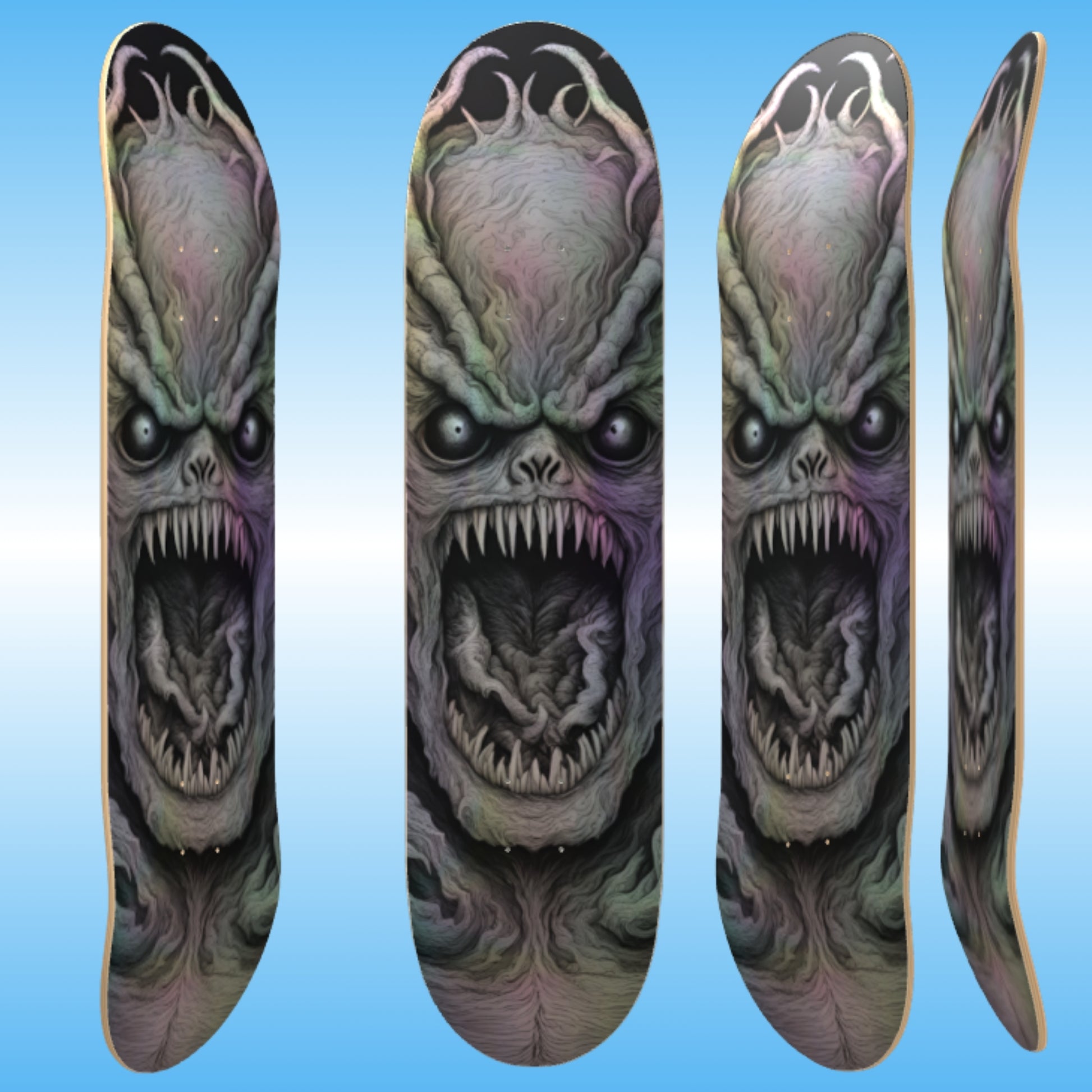 The Beast | Paddle Frogs | skateboard deck