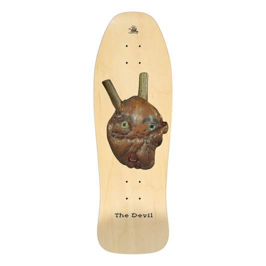 The Devil Art | Old-School Skate Deck by Paddle Frogs™