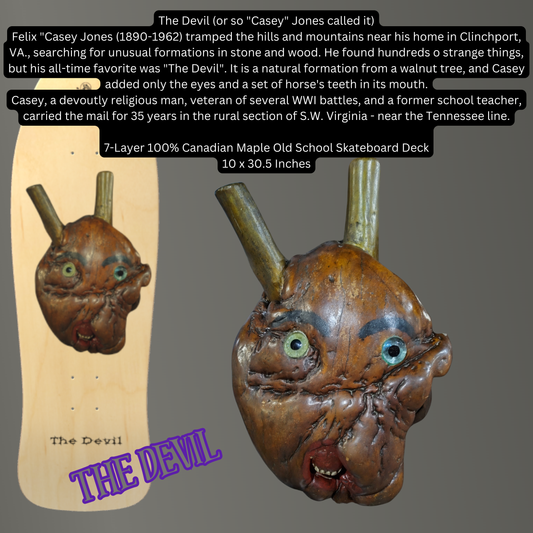 The Devil (or so "Casey" Jones called it)

Felix "Casey Jones (1890-1962) tramped the hills and mountains...