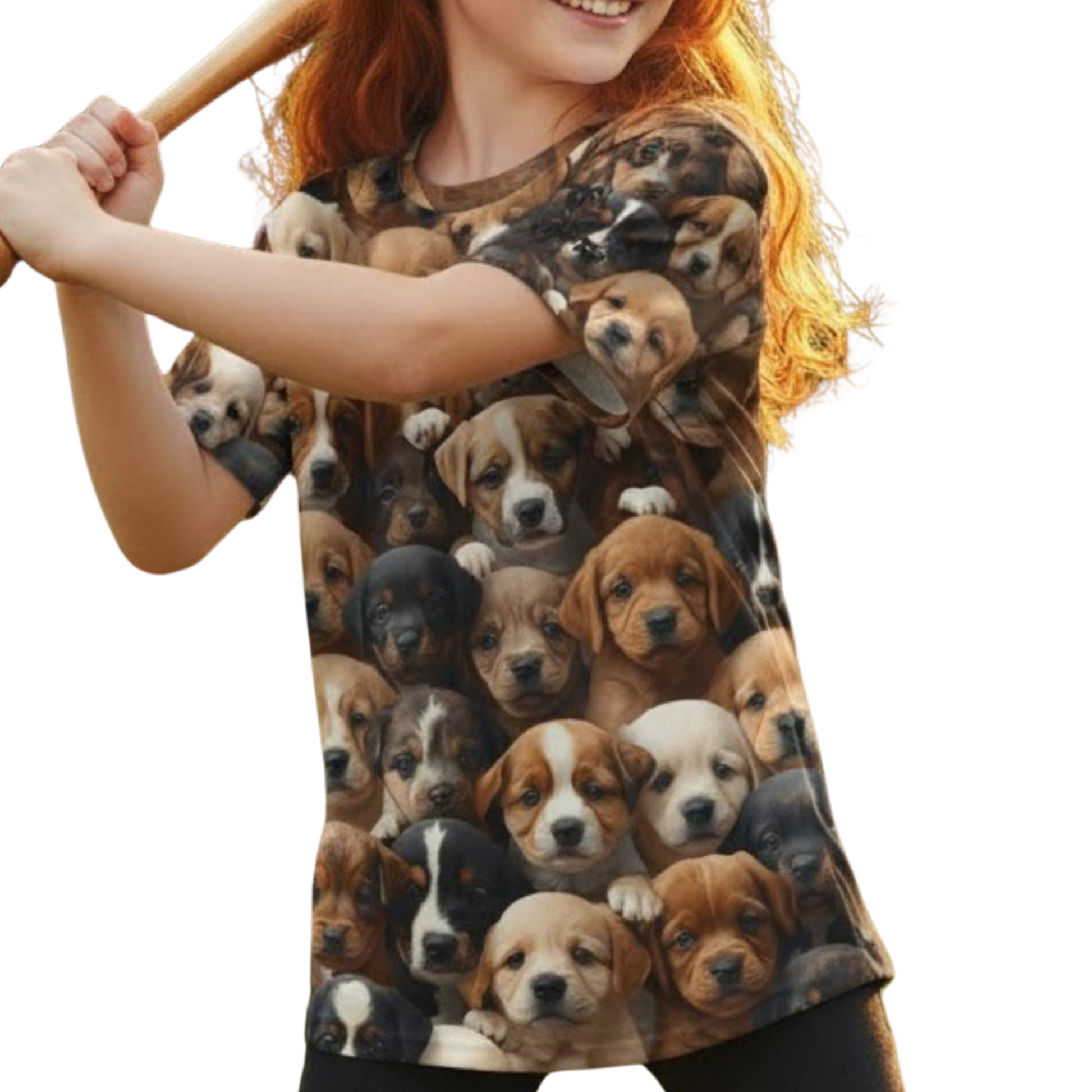 The Puppy-Paddle Power Jersey on a transparent background