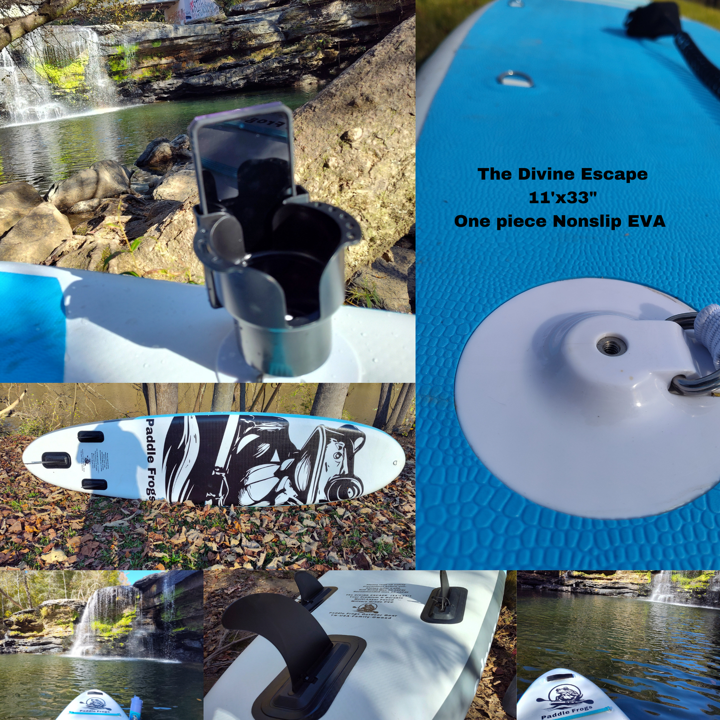 The best paddle board for adventure and camera accessories 