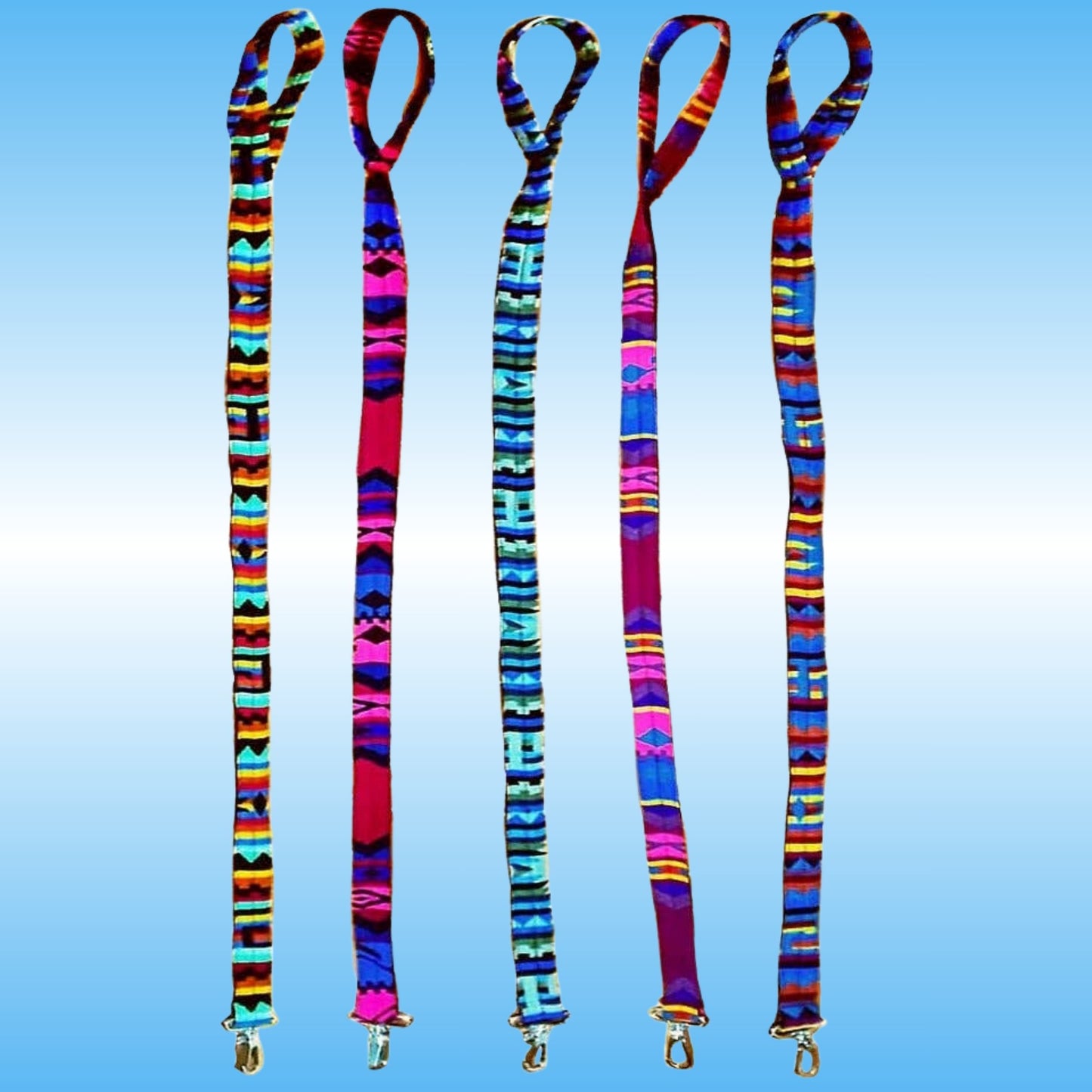 Tribal Pattern Ecuadorian Dog Leash (44" x 1")