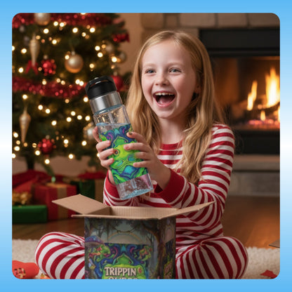 Trippin Over Frogs 20oz Water Bottle | Whimsical Nature Hydration