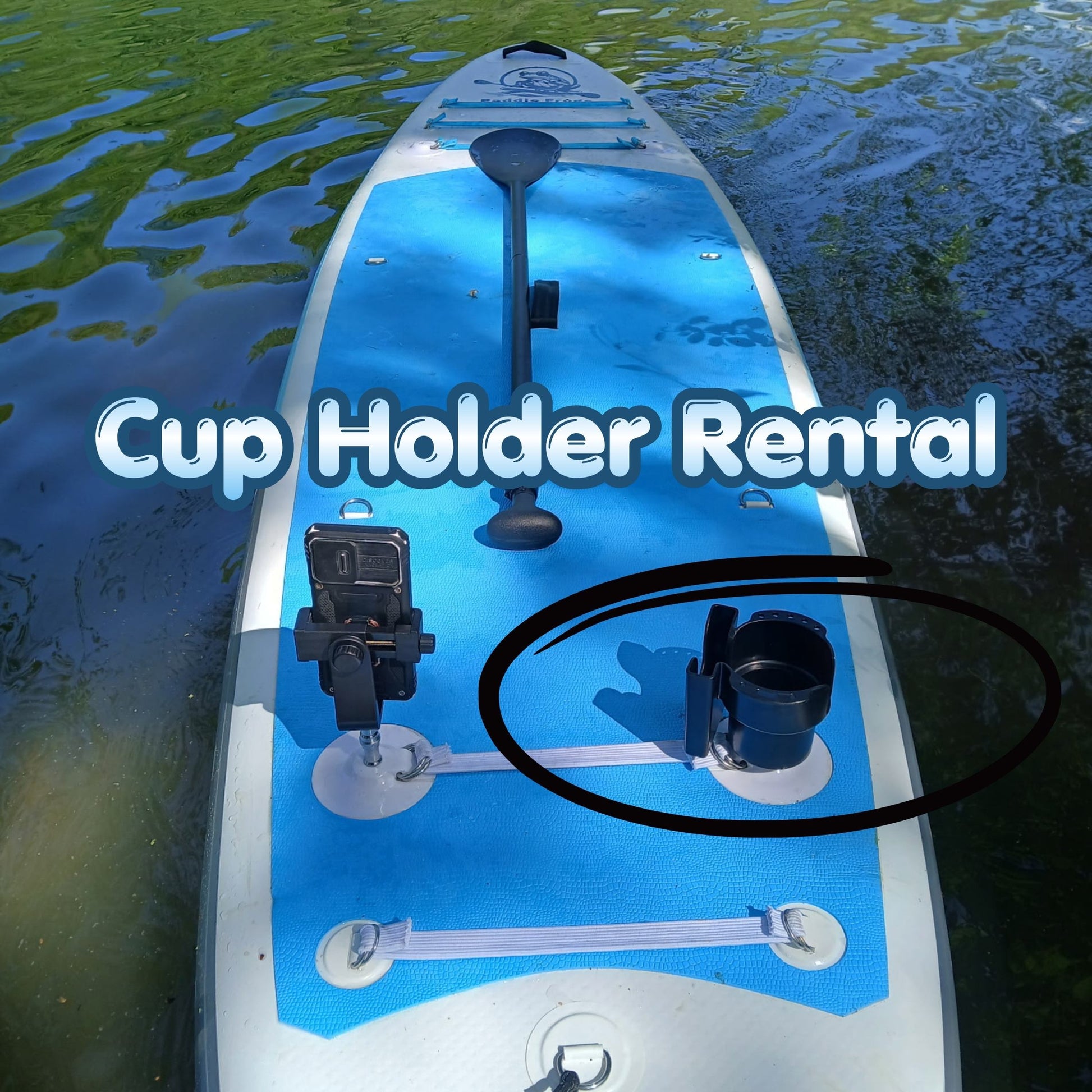 Universal SUP Cup Holder Rental for Paddle Frogs agritourism paddleboard rental