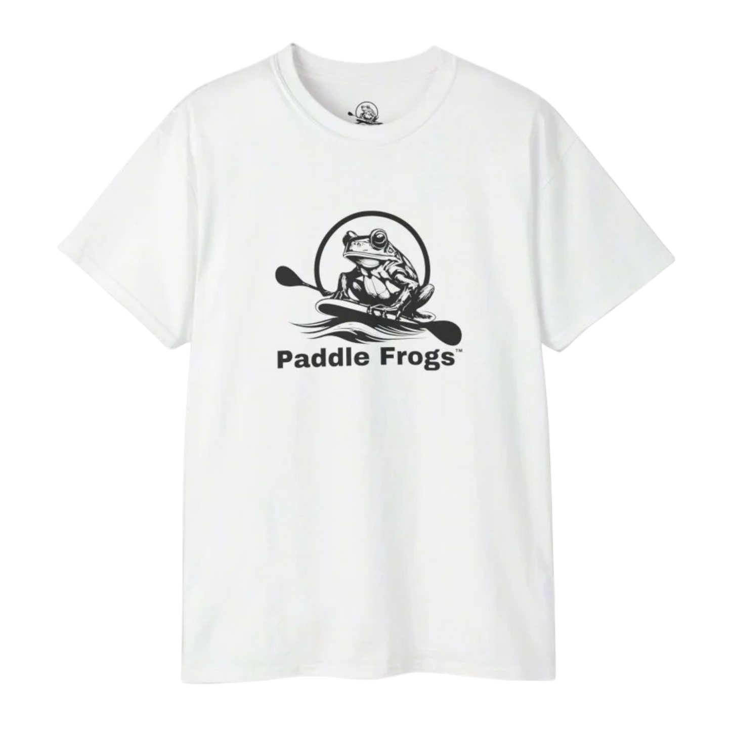 White | Classic Tagless Ultra Cotton | Paddle Frogs™ T-shirts