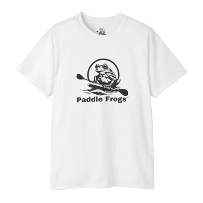 White | Classic Tagless Ultra Cotton | Paddle Frogs™ T-shirts