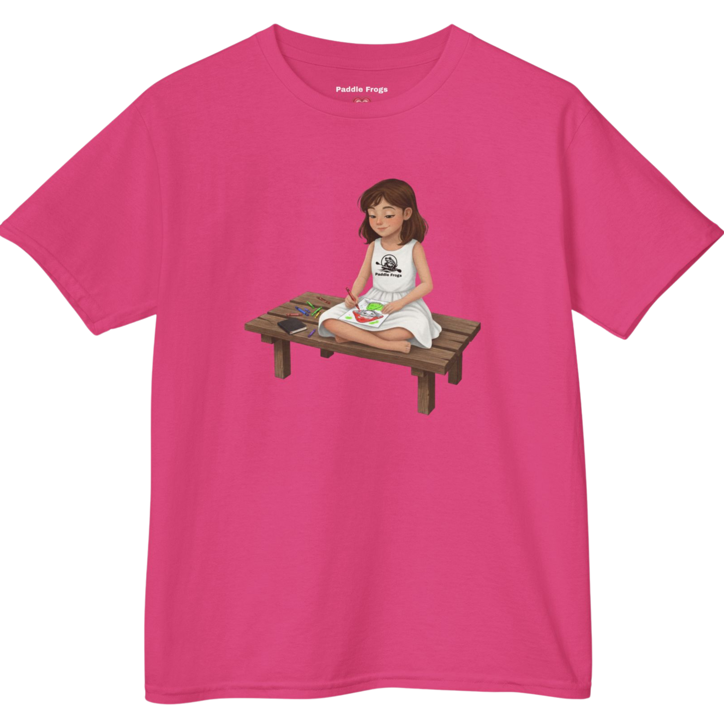 🖍️ Willow Colors Bailey Tee |  Paddle Frogs™ Kids