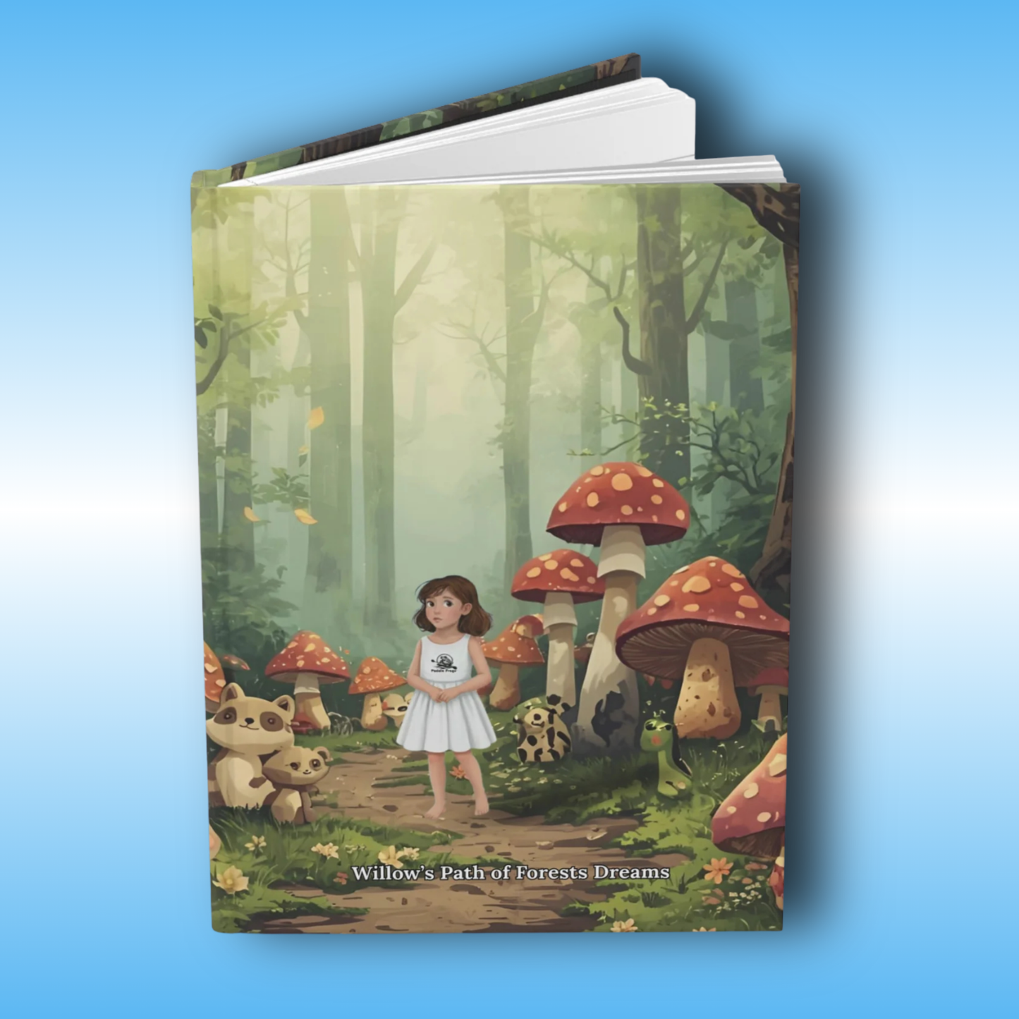 Willow’s Path of Forests Dreams | Hardcover Journal