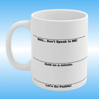 Your Daily Dose (11oz) Paddle Frogs™ Mug Coffee and Tea Mug also great for hot cocoa and morning wake up beverages