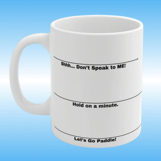 Your Daily Dose (11oz) Paddle Frogs™ Mug Coffee and Tea Mug also great for hot cocoa and morning wake up beverages