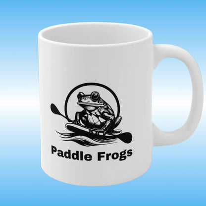 Your Daily Dose (11oz) Paddle Frogs™ Mug Coffee and Tea Mug also great for hot cocoa and morning wake up beverages Original Paddle Frogs Mugs 11oz