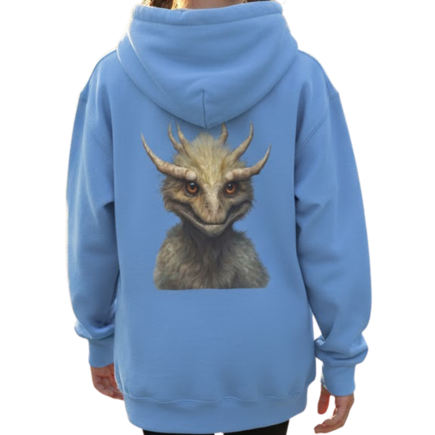 Zacharias | Paddle Frogs™ Kids Hoodie light blue hooded pullover