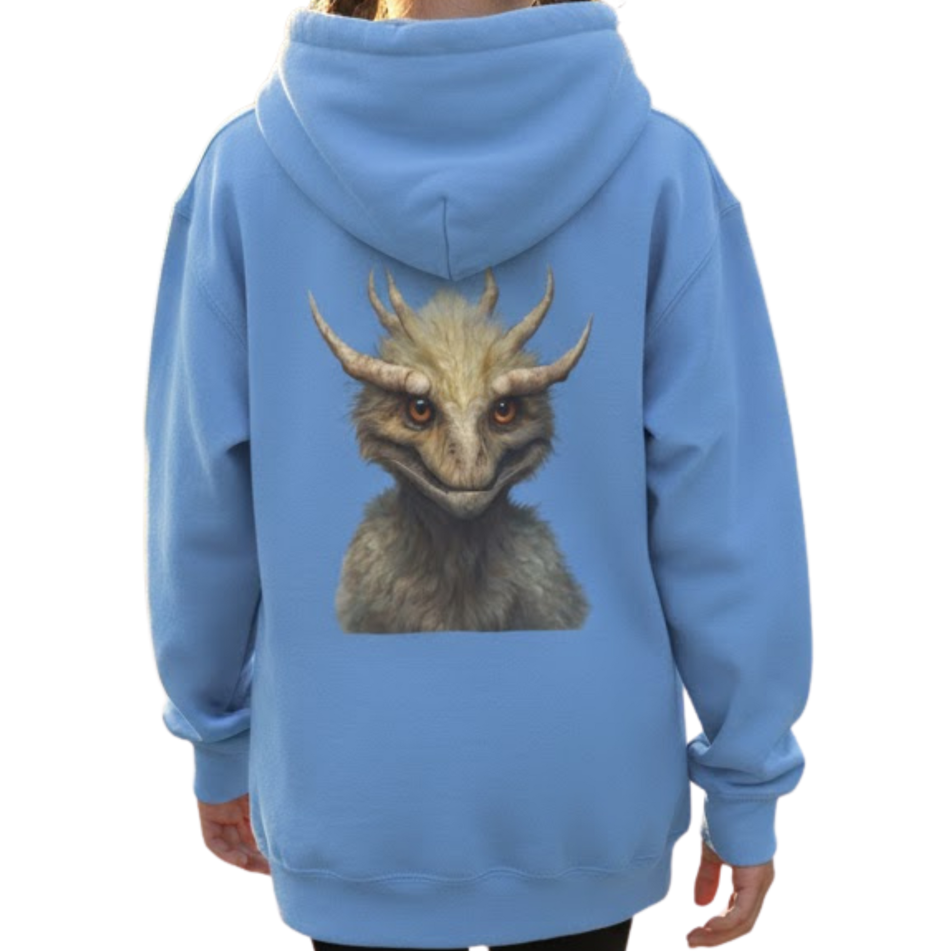 Zacharias | Paddle Frogs™ Kids Hoodie light blue hooded pullover