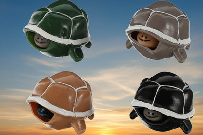 Turtle Pop-Out Sensory Fidget Back Pack Keychains