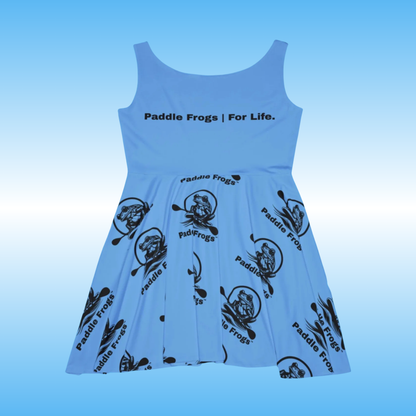 Beautiful Blue Sundress | Skater Dress