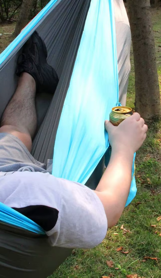 Lightweight Camping Hammock with Tree Straps | Single & Double