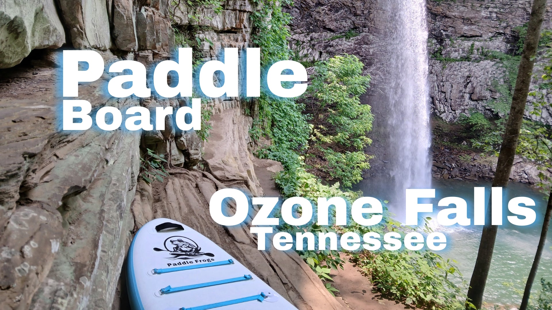 Load video: Paddle Ozone Falls waterfall