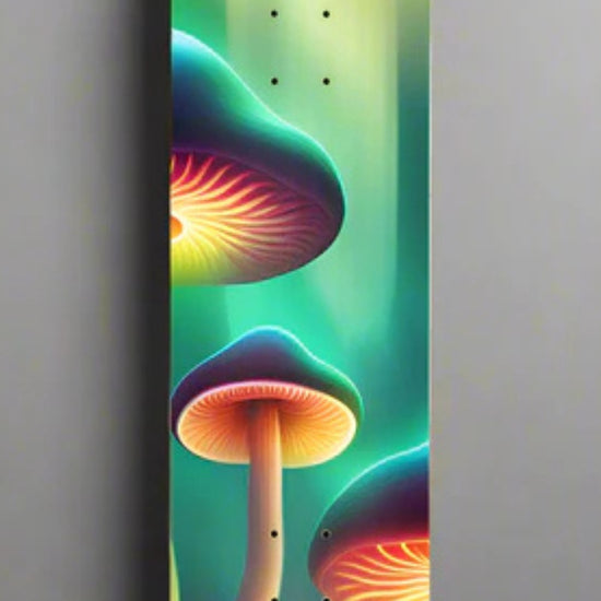 Chlorophyll Cruiser skateboard deck music and stories - Paddle Frogs Radio
