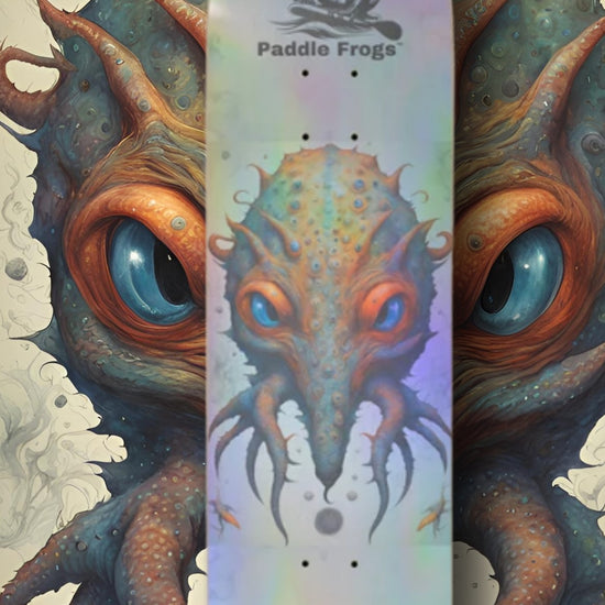 Germ Skateboard Deck | Paddle Frogs | 47sec Video - Pro skateboarding decks #music 