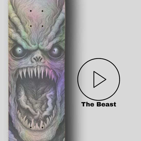 The Beast! Can you tame the Beast? The Beast - Skateboard - Paddle Frogs - Musical Story - Job 18, 16-21 
Ride the thrilling popsicle skateboard deck to find your inner talents. The Beast from the Paddle Frogs Adventure Stories. 
