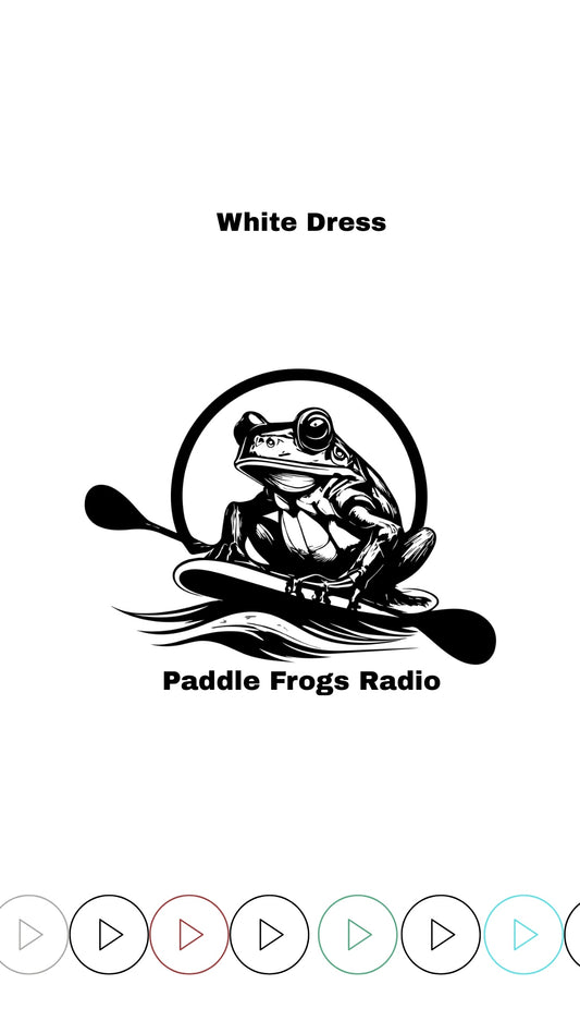 White Dress - Feel the #beat #Music #dance - Paddle Frogs Radio