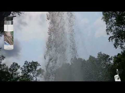 Ozone Falls Waterfall Clear See Through Water Bottle Best Used for Spring Water Be Healthy stay Hydrated