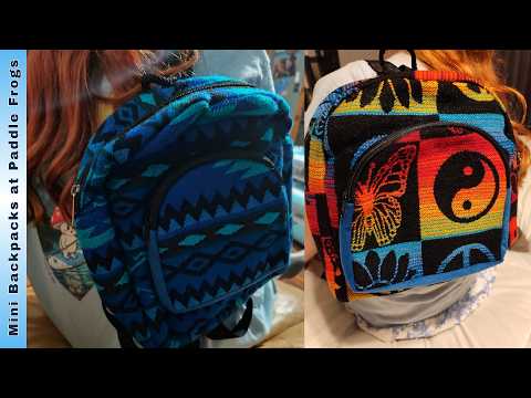 mini backpacks descriptive video
