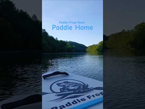 Paddle Home by Paddle Frogs | paddle boarding on the Divine Escape 