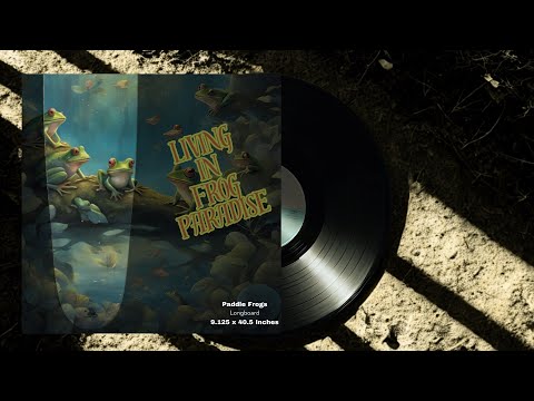 Living in Frog Paradise | Official Music Video | Paddle Frogs™  Longboard Song 
