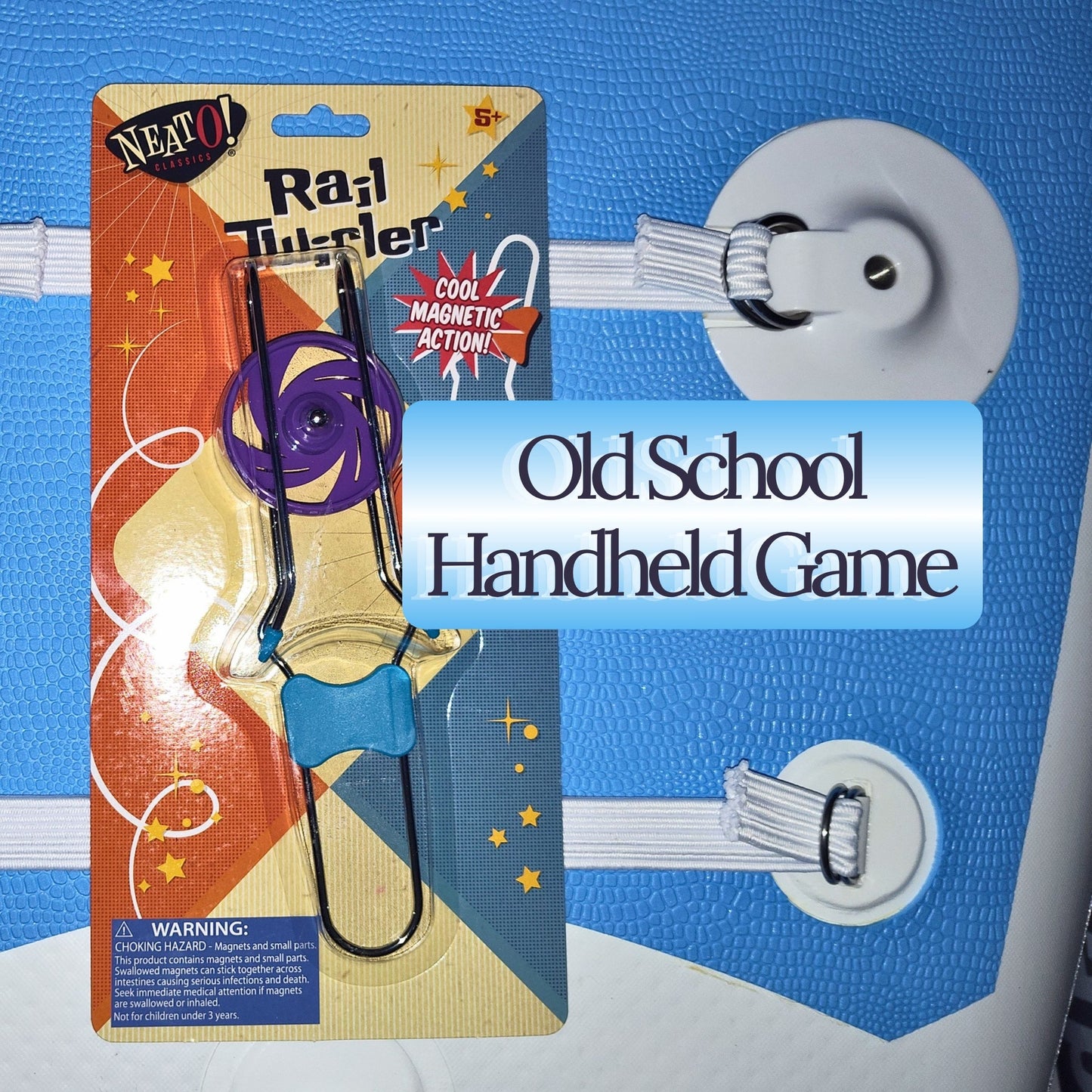 Old school handheld game. A classic entertainment for all generations. Available at Paddle Frogs Kids in the toy shop 