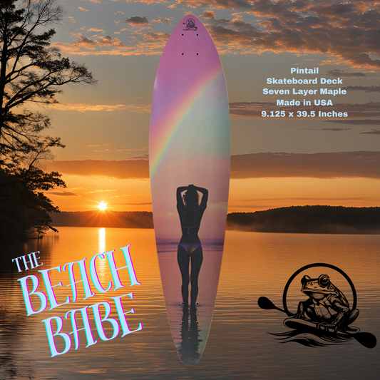 the Beach Babe Skate Deck